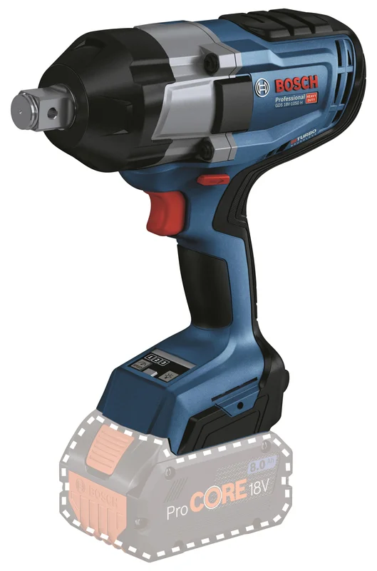 Bosch GDS 18V-1050 H Muttertrekker uten batteri og lader, Maskiner