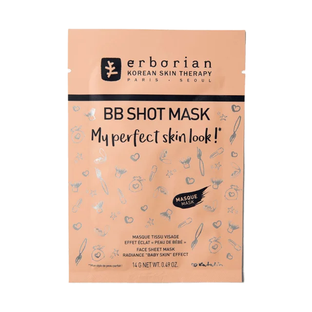 Erborian BB Shot Mask Ansiktsmask & peeling Unisex 14G