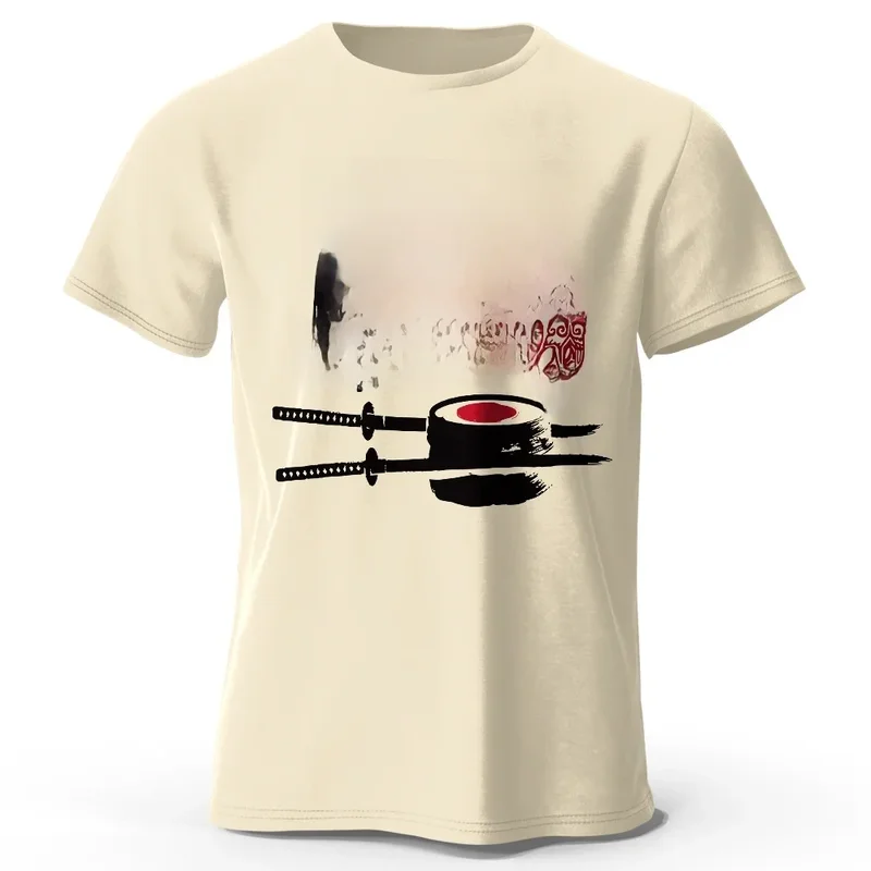 AliExpress - Men's Hattori Hanzo Printed T-Shirt 100% Cotton Oversized Ninja Graphic Tees for Women Summer Tops Samurai Streetwear