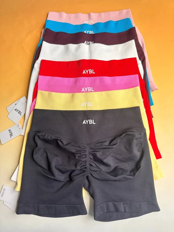 AliExpress - AYBL Low-Rise Yoga-Shorts – Po-formende Fitness-Shorts für Damen: Dehnbare, feuchtigkeitsableitende und rutschfeste Sportshorts