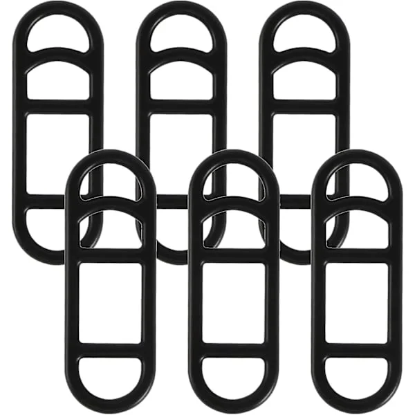 Cykelbelysning gummiband, silikonband, cykel stretch gummiringar