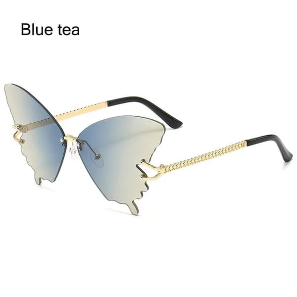 Butterfly Solglasögon Gradient Solglasögon BLUE TEA BLUE TEA