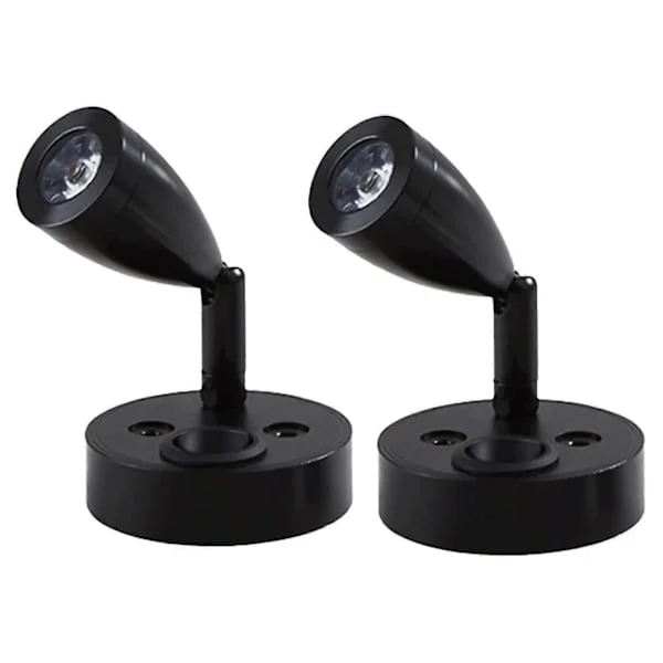 2 Pieces LED Reading Lamps Spotlight 12V Dimmable Switch Wall Bedside Lamp Interior Lamp RV 6000K White for RV