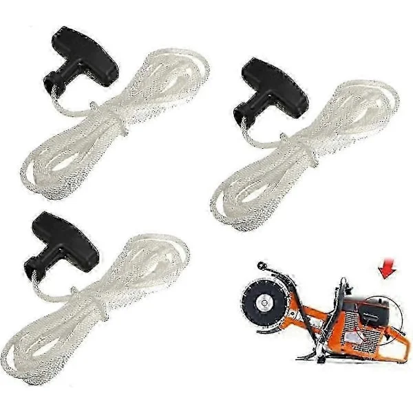 Briggs Stratton 992366 600-serien gressklipper startsnor og håndtak (3-pakning)
