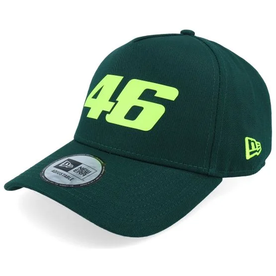 New Era - Verde adjustable Gorra - VR46 Seasonal Dark Green A-frame Adjustable @ Hatstore