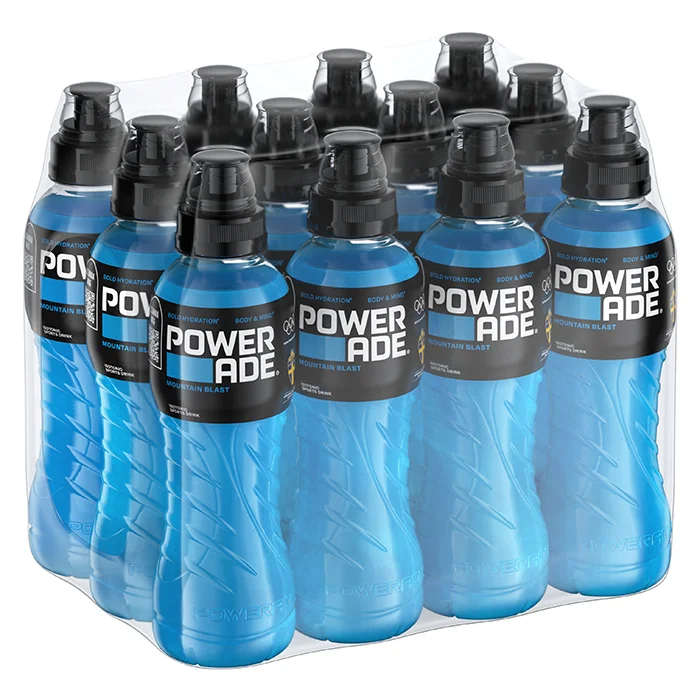 12 x Powerade 50 cl 2 kr pant