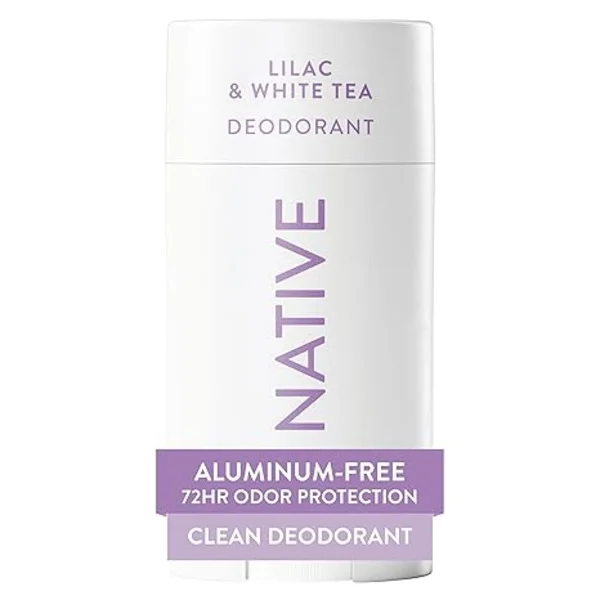 Naturlig deodorant inneholder naturlige ekstrakter, 72 timers luktkontroll, deodorant for menn og kvinner, aluminiumsfri, nellik og hvit te 76 gram