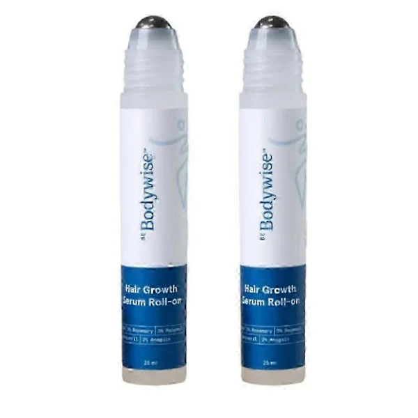 1/2/3x Be Bodywise Hårväxtserum Roll On - 3% Rosmarin, 3% Redensyl & 2% - (25ml) Ny Ankomst(2st)