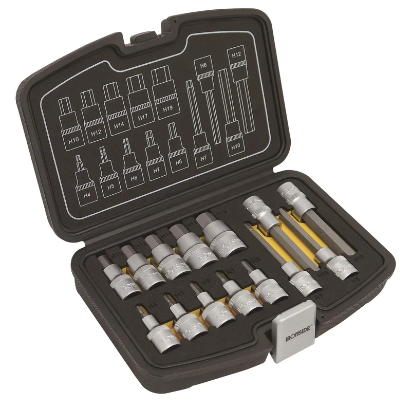 Ironside 102369 Insexhylssats 1/2", 14 delar, Handverktyg