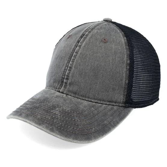 Richardson - Grå trucker Caps - 211 Grey/Black Trucker @ Hatstore