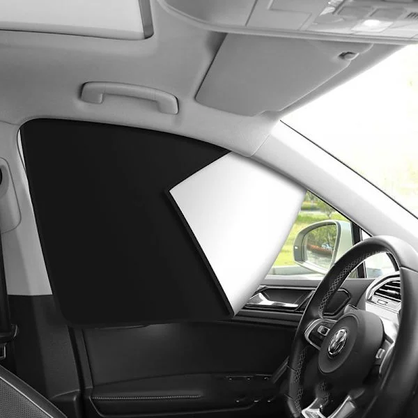 Aurinkosuoja autoon, vauvan aurinkosuoja autoon, magneettinen UV-suojaukseen, lämmönsuojaukseen, aurinkosuoja autoon, lapsen sivuikkuna, takalasi