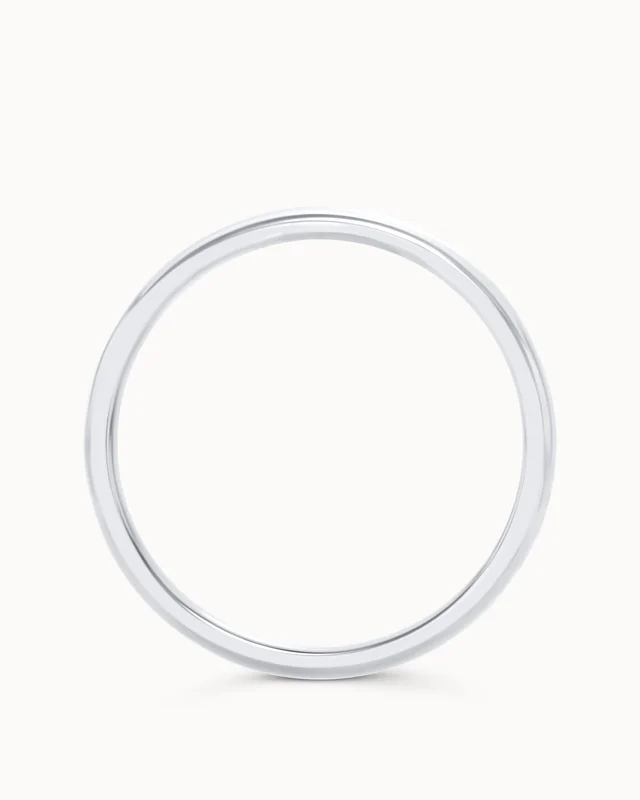 Glatt Ring Dame Olivia 18K Rose Gull 2Mm - Forlovelsesringer & Gifteringer hos Vanbruun