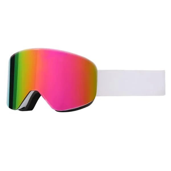 【HT】Skibriller, sylindriske antidugg skibriller, UV-beskyttende skibriller for menn og kvinner