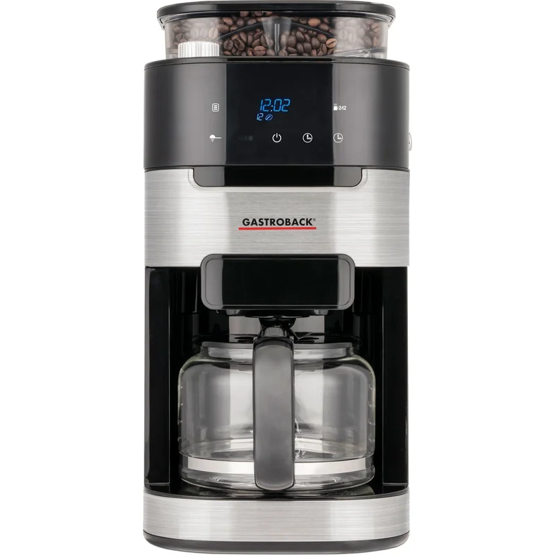 Gastroback Grind & Brew Pro kaffebryggare med inbyggd kvarn | Kaffe > Kaffebryggare | Bagaren och Kocken