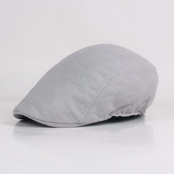 Paradise Cotton Flat Cap for Men - Cotton Ivy Flat Caps with Brim Spring-Summer
