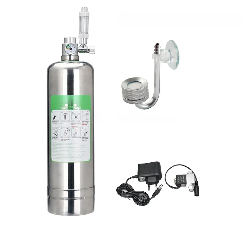 AliExpress - Aquarium CO2 Generator systeem Kit RVS CO2 Cilinder Generator Systeem Kooldioxide Reactor Kit Voor Plant Vis
