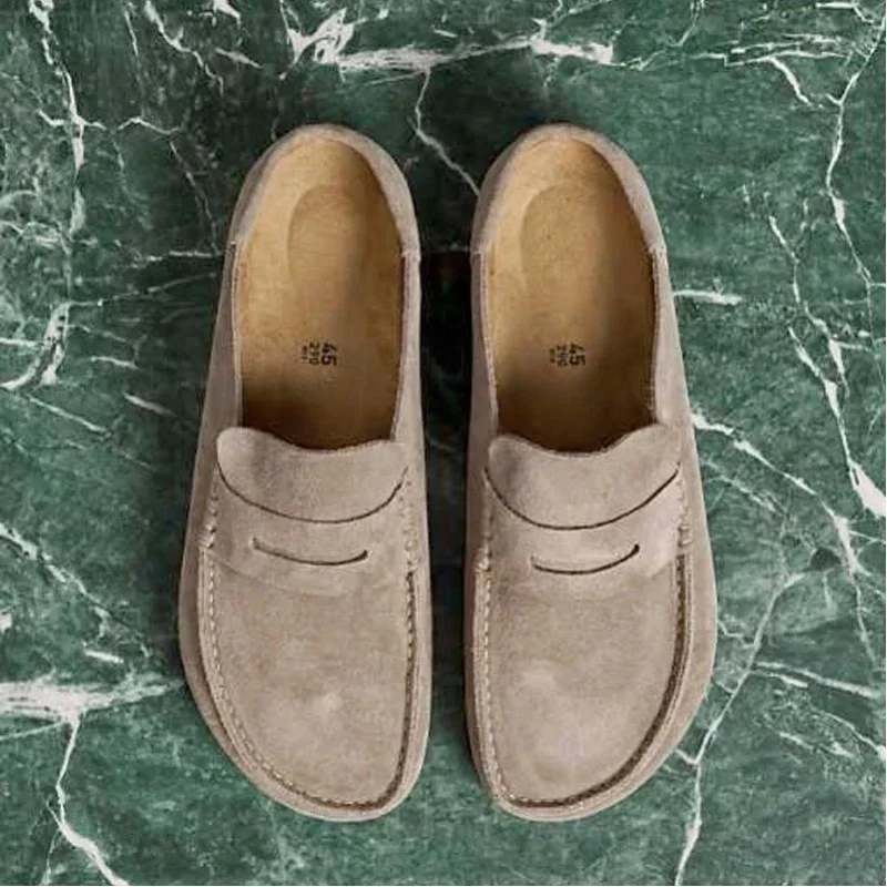 AliExpress - Suede Loafers for Men and Women, Naples Style, Casual, Driving Shoes, Comfortable, Leather, Versatile and Fashionable