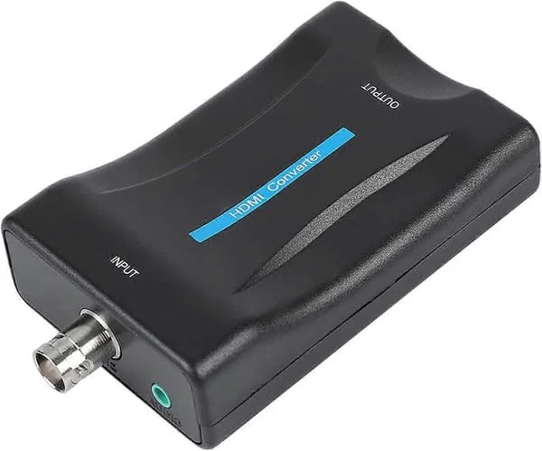 Koax till HDMI Adapter BNC till HDMI Konverter Adapter Koax till HDMI Konverter För TV Antenn 1080P/720P HD Display Video Adapter Övervakningsmonitor 