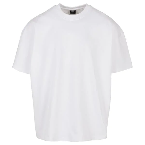 New Morning Studios Herr Jersey Bomull Oversized T-Shirt 5XL Wh