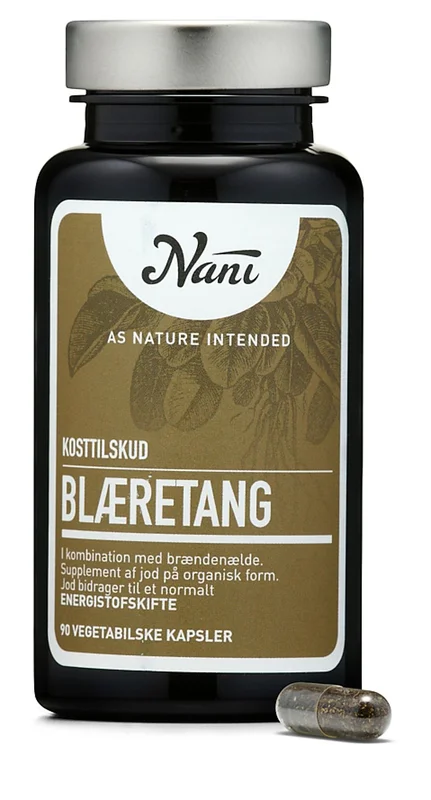 Nani Blæretang 90 kaps., Helse & Madvarer, Energi, Øvrige