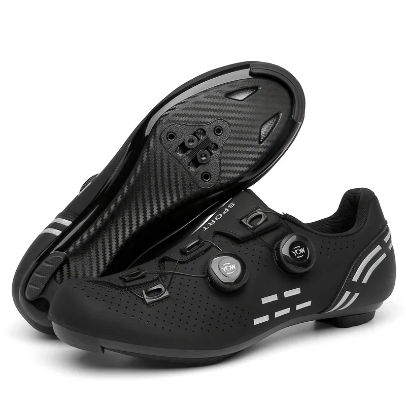 AliExpress - 2026 Radsport-Sneaker MTB mit Cleats Herren Carbon Sport Speed Bike Schuhe Damen Mountain Racing Flat SPD Rennrad-Schuhe