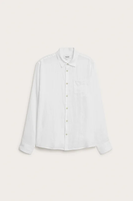 Kappahl | Linneskjorta regular fit Vit L | Herr