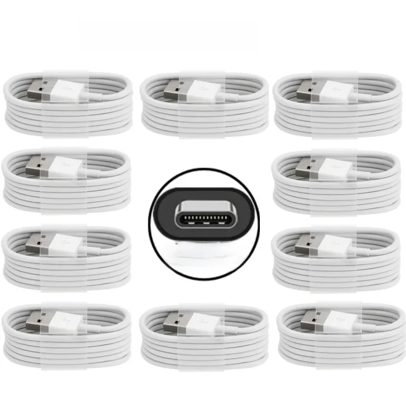 AliExpress - 10-50Pcs 1M 3ft Type C USB C Charger Cable Cord Line For Samsung Galaxy S10 S20 S22 S23 Xiaomi Huawei Andriod phone