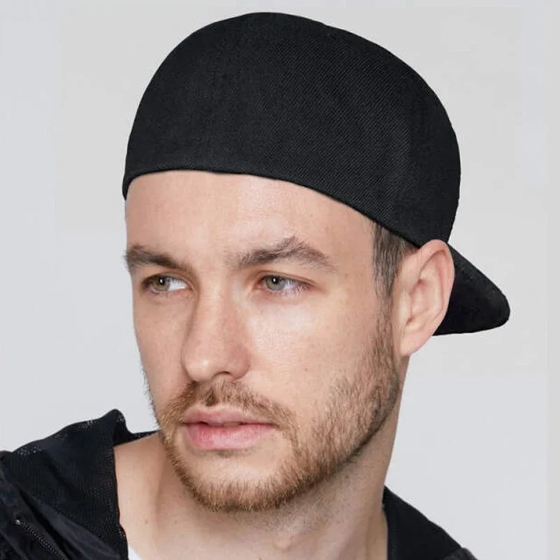 AliExpress - Casquette ajustée entièrement fermée chapeau New York taille Plus grand camionneur hommes Bill Hip Hop plaine Baseball Snapback vierge 