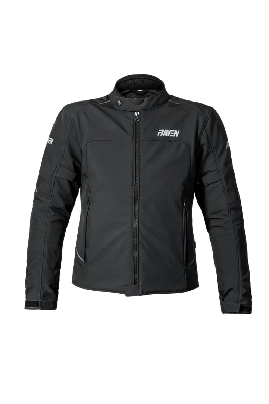 Giacca Moto Raven Rila Softshell WP Nero S