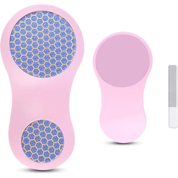 Foot file for hard skin, Nano glass foot callus remover double-sided glass, Pedicure kit foot care tool