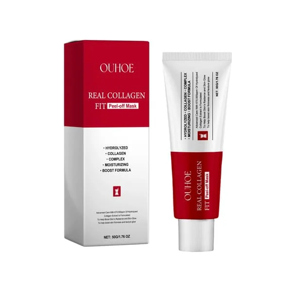 OUHOE Collagen Peel - Fugtgivende Opstrammende Maske til Blødere Hud