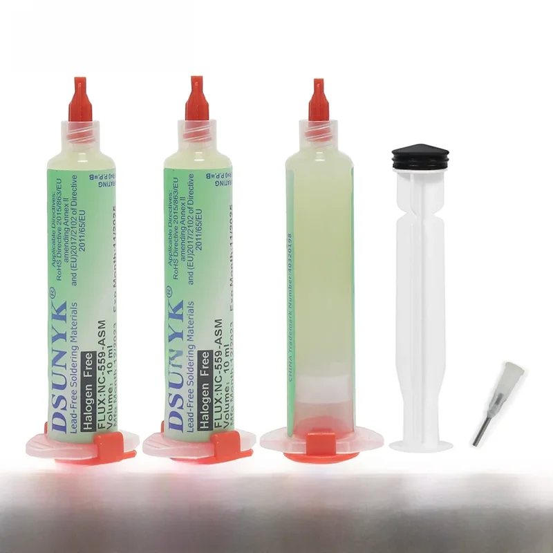 AliExpress - Boules Bga à Flux Nc-559-asm, soudure liquide pour seringue à souder pâte à souder Flux de 10ml pour le soudage sans nettoyage des outils