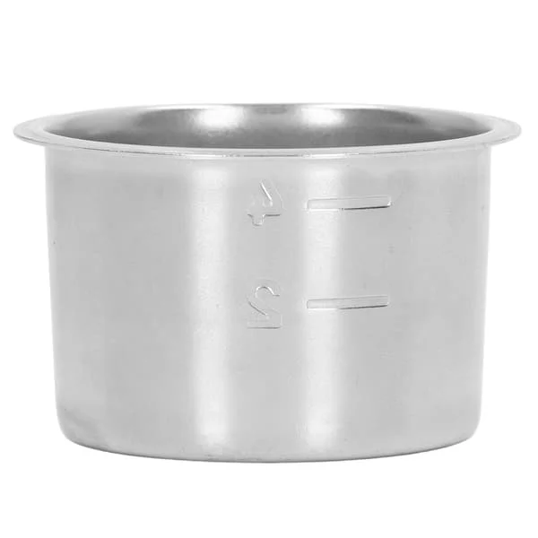 Porøs Filterkurv 4 Kop Rustfrit Stål Kaffe Portafilter Filter Skål Kaffemaskine Tilbehør til 51mm Håndtag
