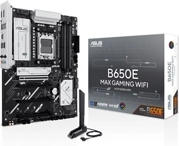 B650E MAX GAMING WIFI D5 - ASUS B650E MAX GAMING WIFI moderkort