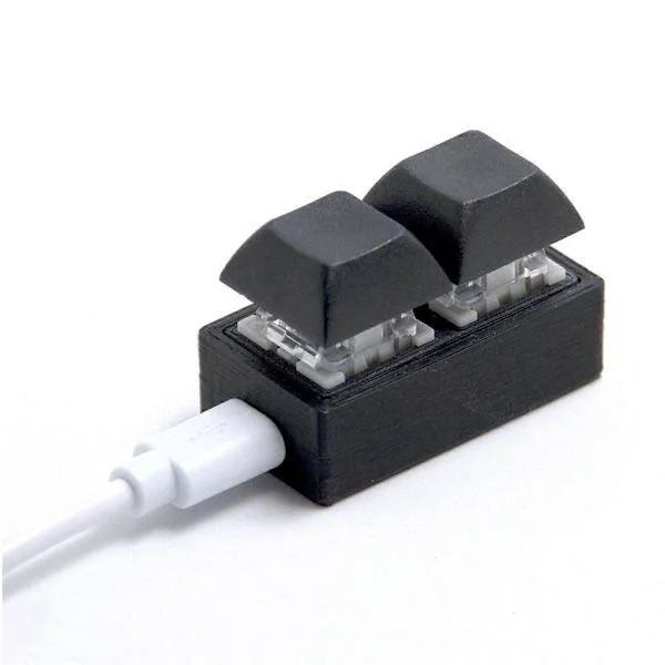 Mini Tangentbord Makro Knappsats RGB DIY Anpassa Genväg Tangentbord Gaming Mekaniskt Programmerbart Tangentbord