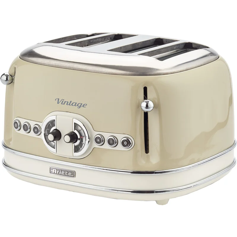 Ariete Brödrost 4 skivor beige | Köksmaskiner > Brödrostar | Bagaren och Kocken