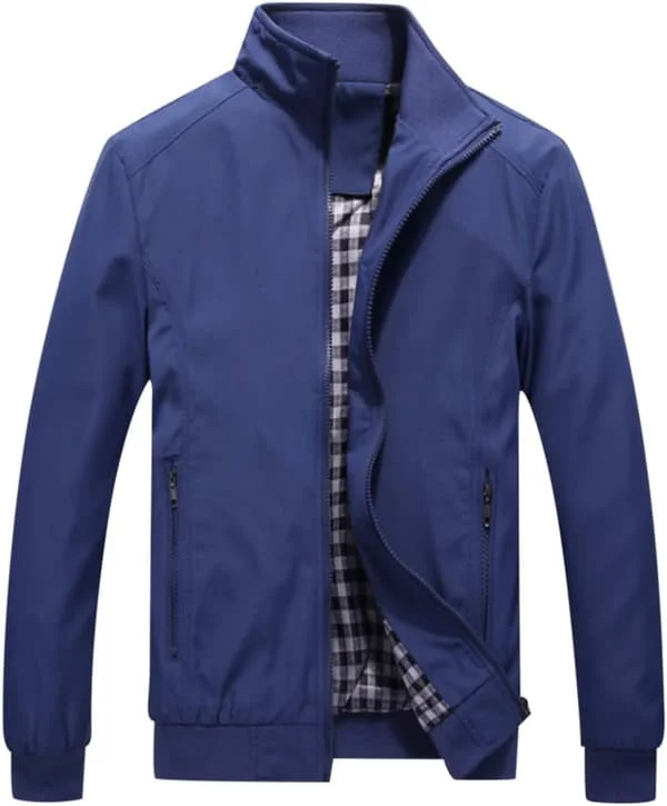 Herre Sommer Bomber Jakker Casual Letvægts Vindjakke Sports Jakke Cargo Ydertøj