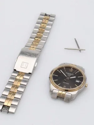 Tissot PR 100 herrklocka svart/guld