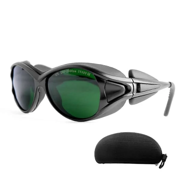 Red Light Therapy Glasses, Laser Safe Glasses IPL 200-2000nm, Eye Protection for Red Light Therapy