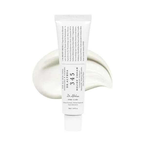 Dr. Althea 345 Beroligende Ansiktskrem med PDRN & Niacinamid, Daglig Ansiktskrem for Alle Hudtyper, Koreansk Hudpleie, 50 ml