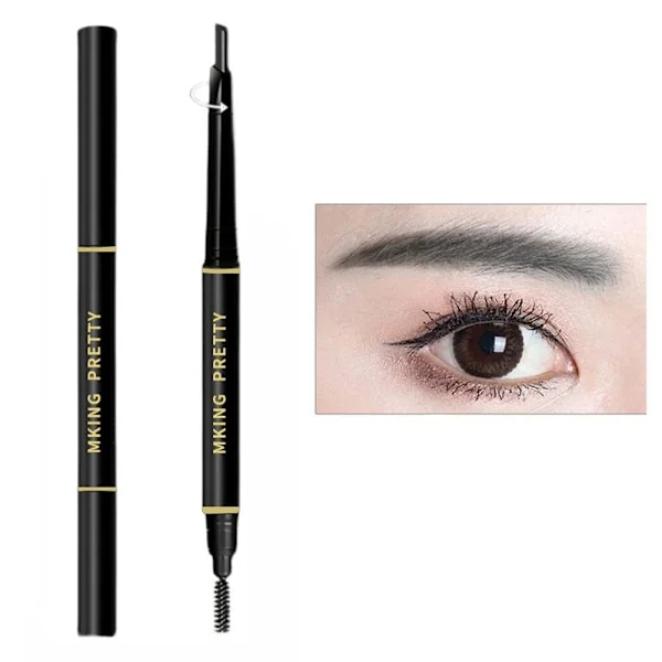 OCHEAL Langtidsholdbar Fikserende Bryn Makeup Vandtæt Transparent Øjenbryn Styling Gel Creme Klar Flydende Øjenbryn Kosmetik Dobbelt-endet Øjenbryn G