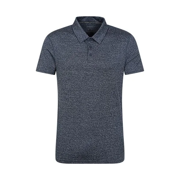 Mountain Warehouse Herre Agra Stripe Poloskjorte XL Marineblå Marine