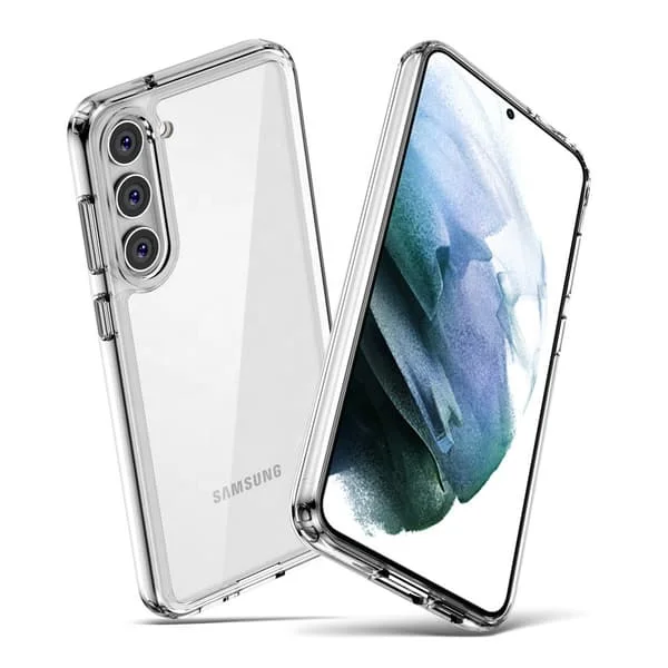 Samsung S23 Skal Transparent Skal i Silikon
