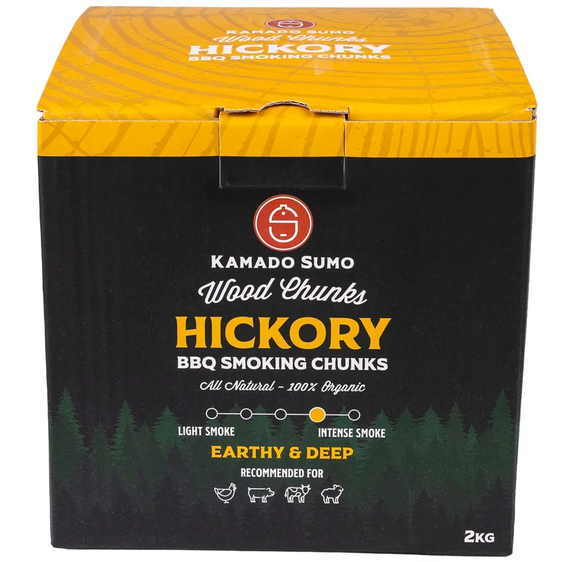 Kamado sumo Hickory rökved 2 kg | Utematlagning > Grillkol, briketter & träpellets > Rökflis | Bagaren och Kocken
