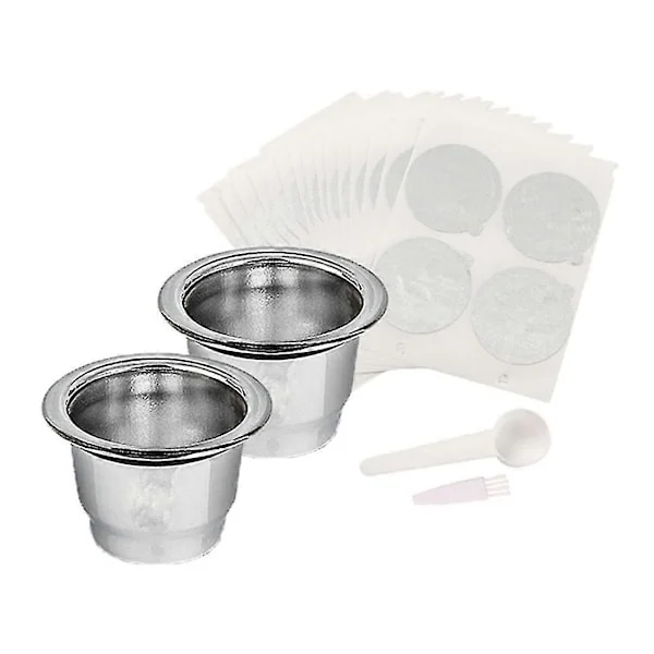 Til Icafilas Genopfyld Kaffekapsel Folier Genopfyldelige Nespresso Kaffekapsler Genanvendeligt Kaffefilter