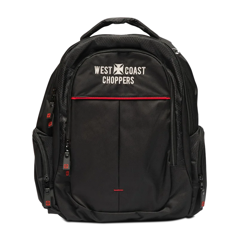West Coast Choppers Travel Backpack Black