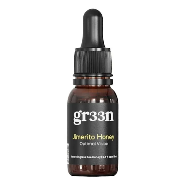 Jimerito Honey Eye Drops Naturlig beroligende lindring for ubehagelige kløende tørre øyne, anti-tretthet flytende øyepleieprodukter (1 stk)