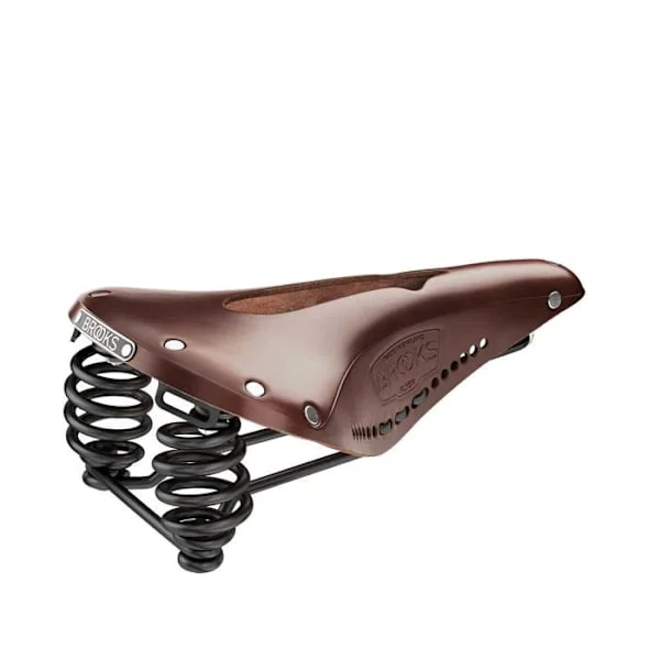 Cykelsadel Brooks B396HILA07205 - Flyer Carved - Antik Brunt