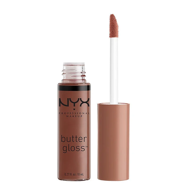 Spar 25% • Køb 2, NYX PROFESSIONAL MAKEUP Butter Gloss Lip Gloss 17 Ginger Snap, Makeup, Læber, Lipgloss