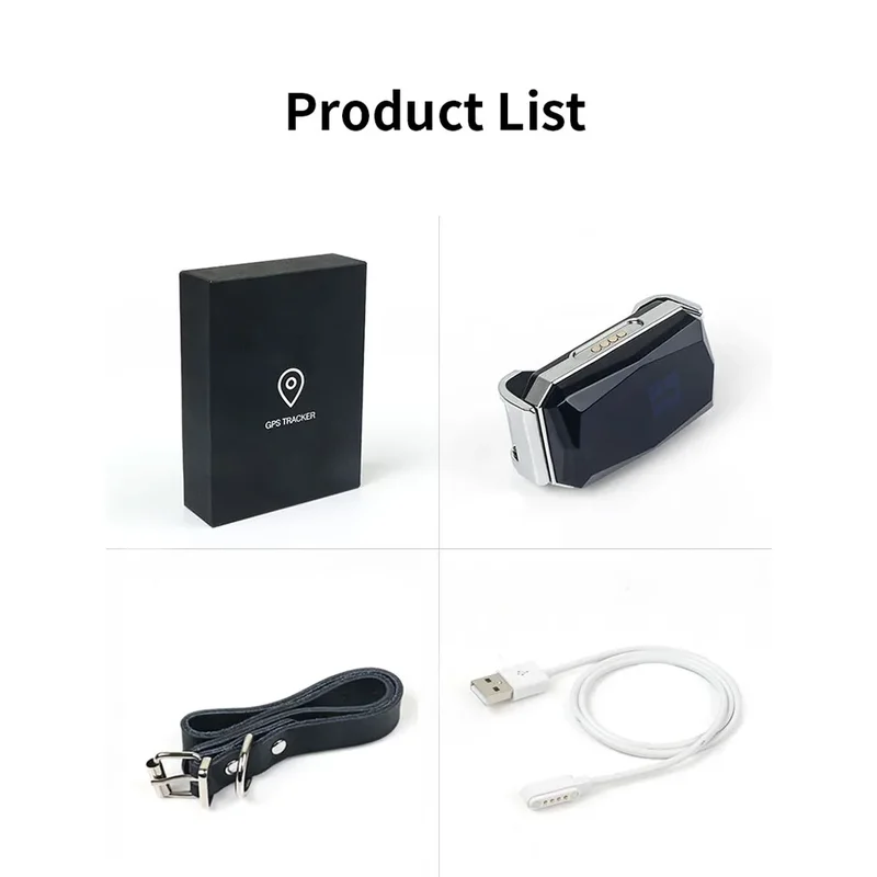 AliExpress - Haustier-Halsband mit Mini-GPS-Tracker, GSM-WLAN-LBS Anti-Verlust-Tracker, IP67 Wasserdichtes Ortungshalsband für Hunde, Katzen und 